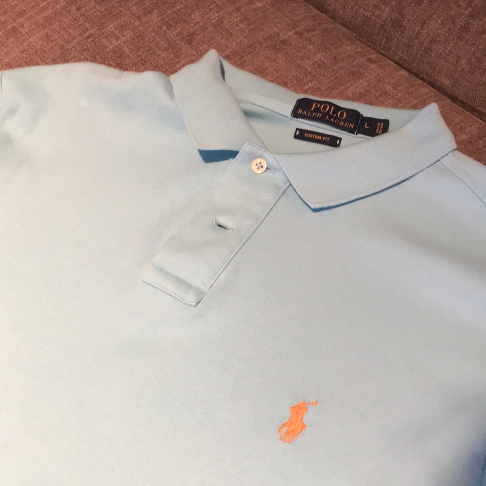 Sky Blue Polo Ralph Lauren Shirt